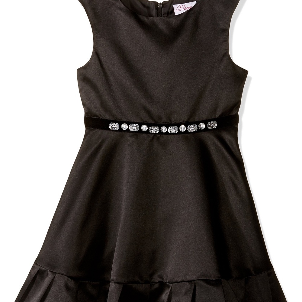NEW SIZE 8 GIRLS BLOOME OCCASION DRESS BLACK #117